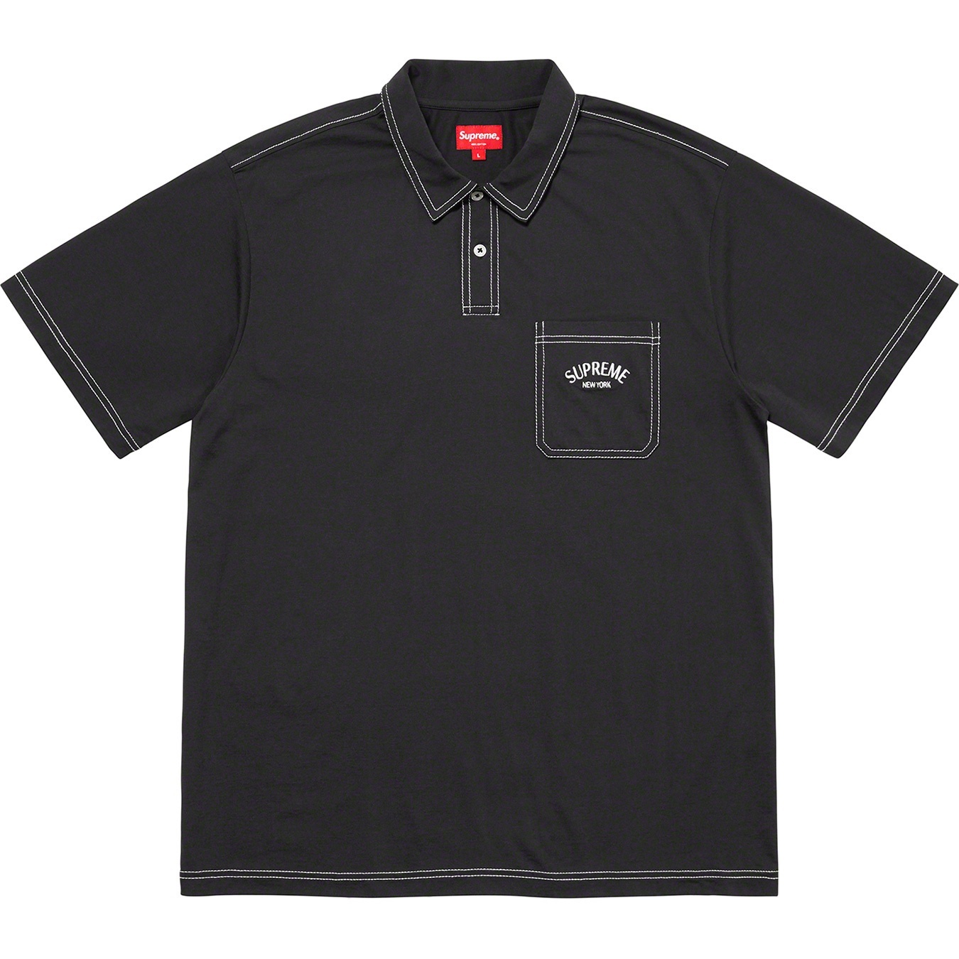 Contrast Stitch Polo view 3
